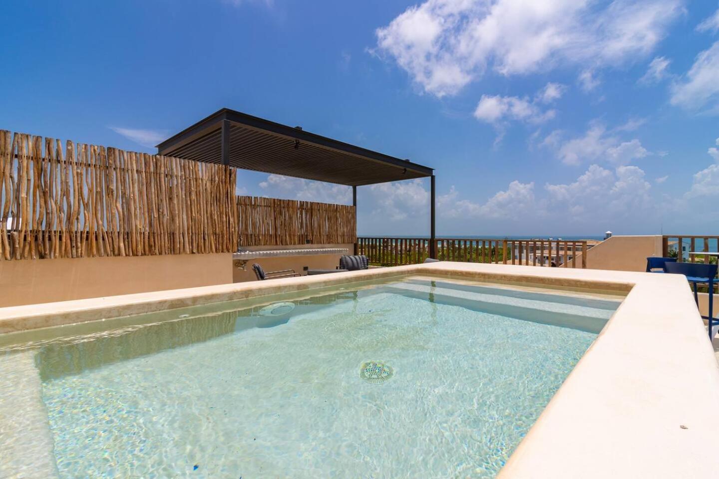 Penthouse Con Alberca Privada Y Hermosas Vistas Al Mar - A301 Isla Holbox Ngoại thất bức ảnh