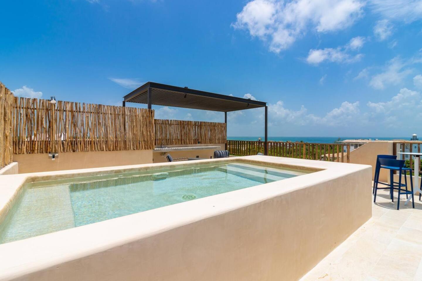 Penthouse Con Alberca Privada Y Hermosas Vistas Al Mar - A301 Isla Holbox Ngoại thất bức ảnh