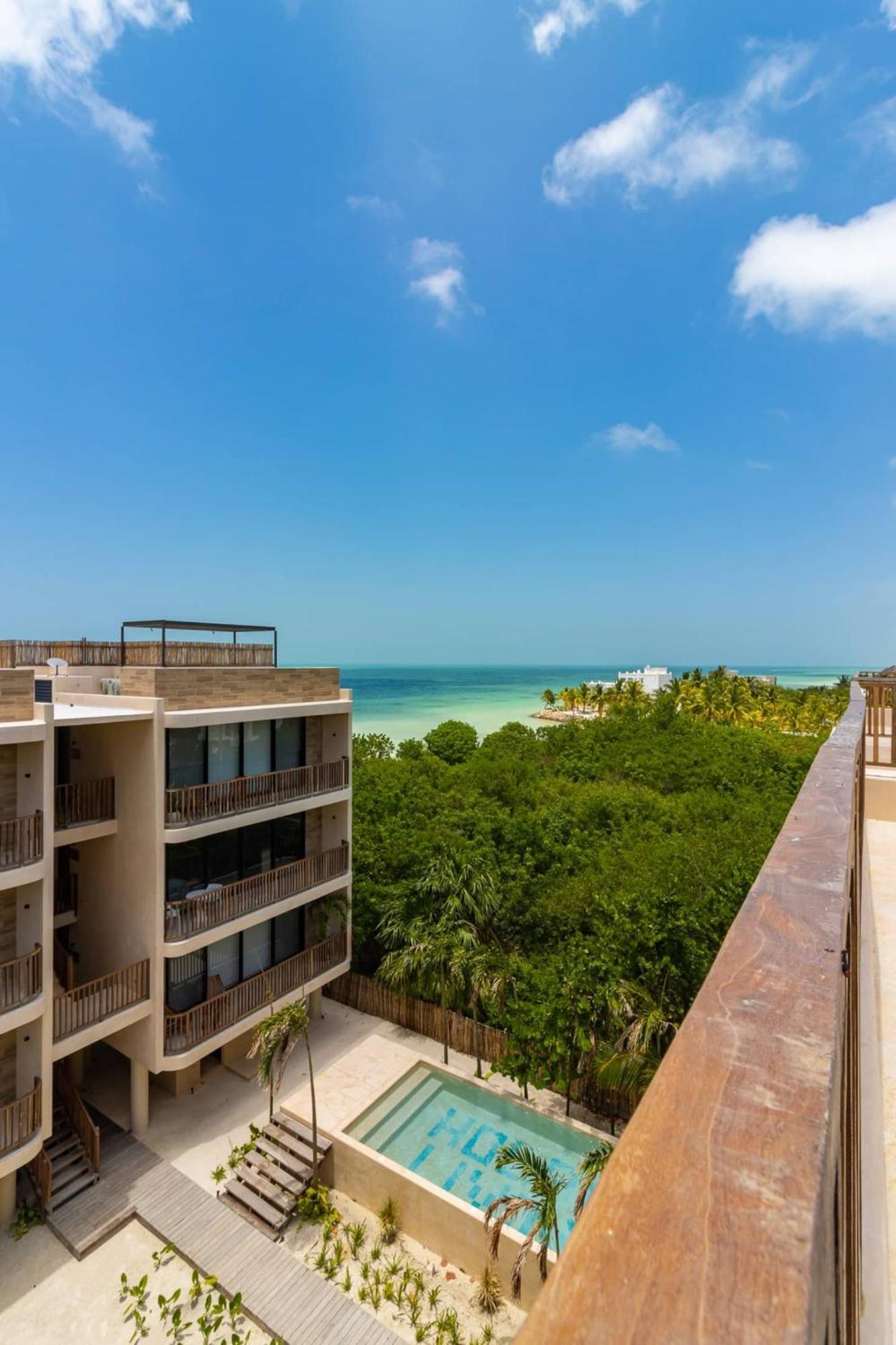 Penthouse Con Alberca Privada Y Hermosas Vistas Al Mar - A301 Isla Holbox Ngoại thất bức ảnh
